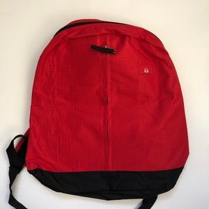 Bright Red & Black Backpack